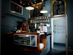 Lovely shot capturing the beauty of Jacobs Coffee House (Bath). 
